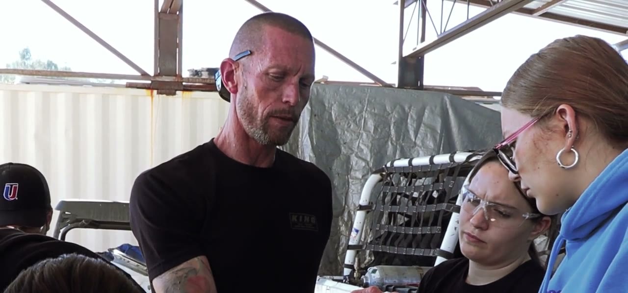 Shaun Kittrell teaching students, from Bosch’s tribute video